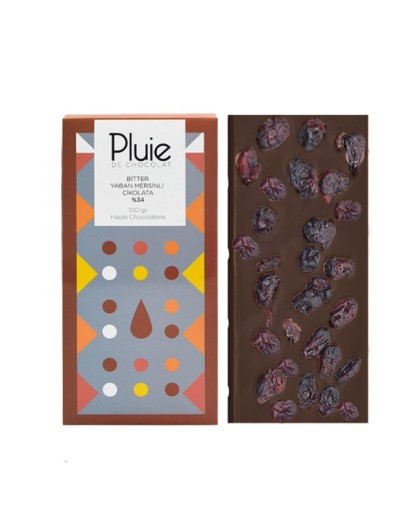 Yaban Mersinli Bitter Tablet 100gr