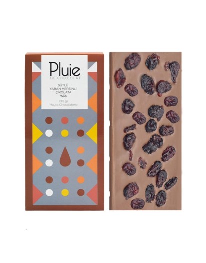 Yaban Mersinli Sütlü Tablet 100gr